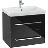 Villeroy & Boch Avento Unterschrank A89000B3 61,8x52,0x44,7cm, Crystal Black