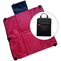 Wickelquick Tragbare Wickelunterlage für unterwegs Wickelquick – schwarz/rot