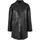 URBAN CLASSICS Ladies Faux Leather Coat - Schwarz