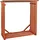 DEMA Brennholzregal Holz bis 40 cm Holz Länge Braun
