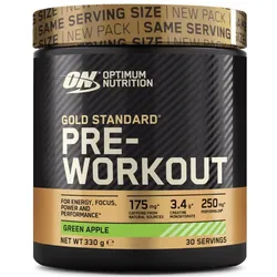 Optimum Nutrition - Gold Standard Pre-Workout - 330g Geschmacksrichtung Green Apple