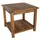 FRG Beistelltisch 50 x 50 x 45 cm Braun