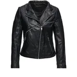 Tazzio Lederjacke F514 schwarz M
