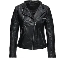 Tazzio Lederjacke F514 schwarz M