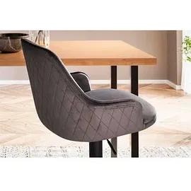 Wohnling Barhocker WL7.006 grau, 1 St.