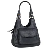 Samantha look Umhängetasche Leder Blue