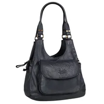 Samantha look Umhängetasche Leder Blue
