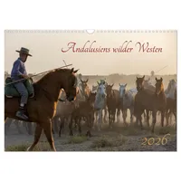 Calvendo Pferde - Andalusiens wilder Westen (Wandkalender 2026 DIN