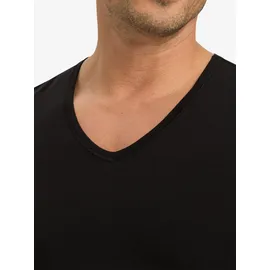 Hanro Unterhemd Natural Function schwarz XXL