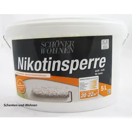Schöner Wohnen Nikotinsperre weiß matt 5 l