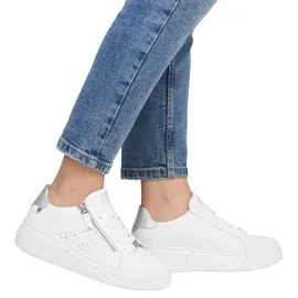 Rieker Plateausneaker Damen Weiß 42