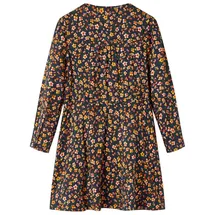 vidaXL Kinderkleid Langen Ärmeln Marineblau 116