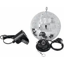 Eurolite Spiegelkugelset 20cm mit LED Spot