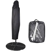 Svita Schirmhülle Ampelschirm 3m Polyester Schwarz