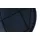 M2 Kollektion Galinara Schwarz Glas 70 x 70 cm
