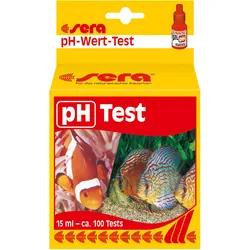 Sera pH Test 15 ml, fr ca. 100 Tests (Wasserpflege Aquarium), Aquarium Pflege