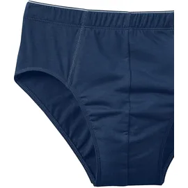 SCHIESSER Slip unifarben blau 5 1er Pack