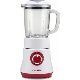 Girmi FR23 0,6 l Tischplatten-Mixer Rot, Transparent, Weiß 300 W - Funktion Pulse, 600ml