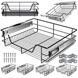 Kesser KESSER® Teleskopschublade Küchenschublade ? Küchenschrank ? Korbauszug ? Schrankauszug ? Vollauszug ? Schublade
