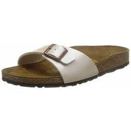 Birkenstock Madrid Vegan Birko-Flor schmal graceful pearl white 42