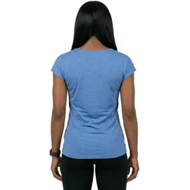Salewa Puez Melange Dryton Kurzarm-t-shirt - Morning Blue Melange - L