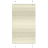 vidaXL Plissee Creme 70x100 cm Stoffbreite 69,4 cm Polyester