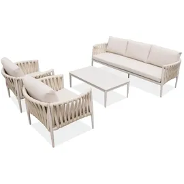 beautysofa RIVIERA Loungeset beige
