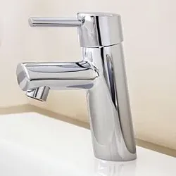 Grohe Concetto Waschtischarmatur 32204001 chrom, mit Ablaufgarnitur