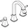 Grohe Grandera 3-Loch-Waschtischbatterie Chrom