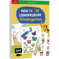 Mein bunter Lernspielblock – Kindergarten: Erste Zahlen