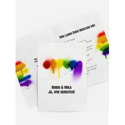 Einladungen zur Hochzeit selbst gestalten mit Spruch und Fotos im Onlinedesigner bei Meine-Kartenmanufaktur.de