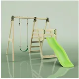 OUTDOORTOYS Schaukel Orchidee Holz Grün