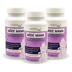 Herby Family Müde Mama 3-Monats-Vorrat 180 St