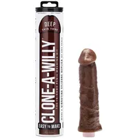 Clone-A-Willy Kit - Dunkler Hautton