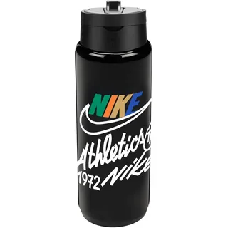 Nike Tr Renew Recharge 710ml Graphic Straw Flasche - BlaBlaGrn - One Size