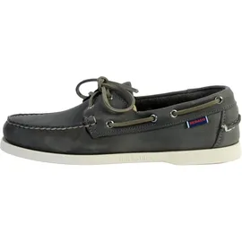 Sebago Docksides Bootsschuh Herren dark-grey grau 45 (UK 10.5)