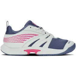 KSwiss Tennisschuhe Speedtrac Allcourt 2024 weiss/dunkelblau/pink Kinder