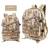 Wasserdichter Oxford-Rucksack Outdoor-Rucksack Herren Tactical Bag Rucksack Army Camouflage Outdoor 3D-Sportrucksack