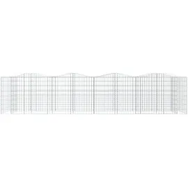 furnicato Gabionen-Hochbeet 400 × 100 × 100 cm