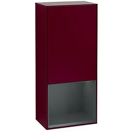 Villeroy & Boch Villeroy und Boch Finion Seitenschrank G540HGHB 41,8cm, links, Emotion, Regal unten Midnight Blue Matt, Peony Matt