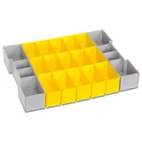 BS Systems Einteilungsset L-BOXX® B3 LB 102 B378xT313xH65mm gelb/grau