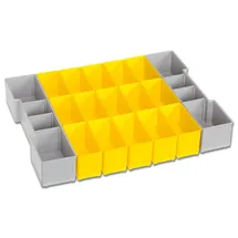 BS Systems Einteilungsset L-BOXX® B3 LB 102 B378xT313xH65mm gelb/grau