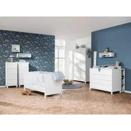 Paidi Babybett Olli 70 x 140 cm Dekor Weiß