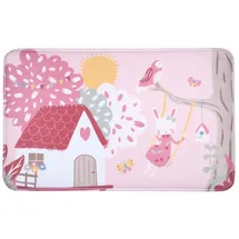 Lovely Casa Teppich Douceur Dinterieur Matty Rosa 75 X 45 Cm Polyester
