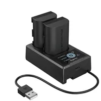 SmallRig 5409 Ladegerät-Kit inkl. 2x Akku LP-E6P