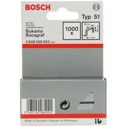 Bosch Flachdrahtklammer Typ 51, 10 x 1 x 10 mm