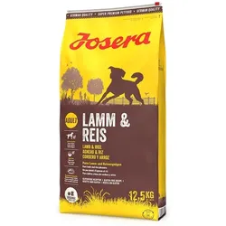 JOSERA Lamm & Reis 12,5kg für erwachsene Hunde mit Lammfleisch