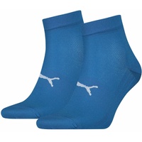 Puma Sport Light Quarter Socks Blau 35/38