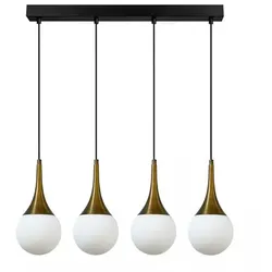 Bamyum Lund 4 Flammig Vintage Pendelleuchte