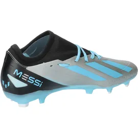adidas X Crazyfast Messi.3 FG Herren Silver Metallic/Bliss Blue/Core Black 44